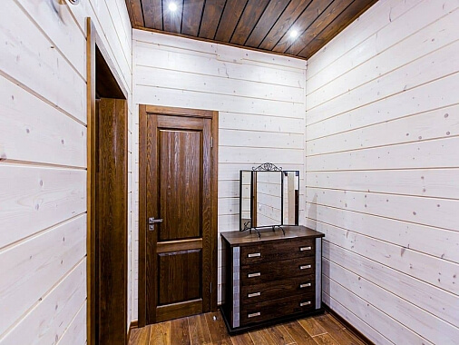 Внутренняя отделка и наружная отделка бани сауны парной 1