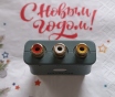 Кабель переходник av аудио видео тюльпаны мини usb