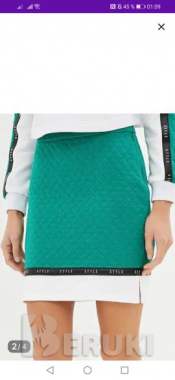 Костюм (толстовка + юбочка, 152-158см) 4