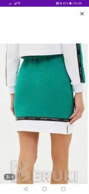 Костюм (толстовка + юбочка, 152-158см) 6