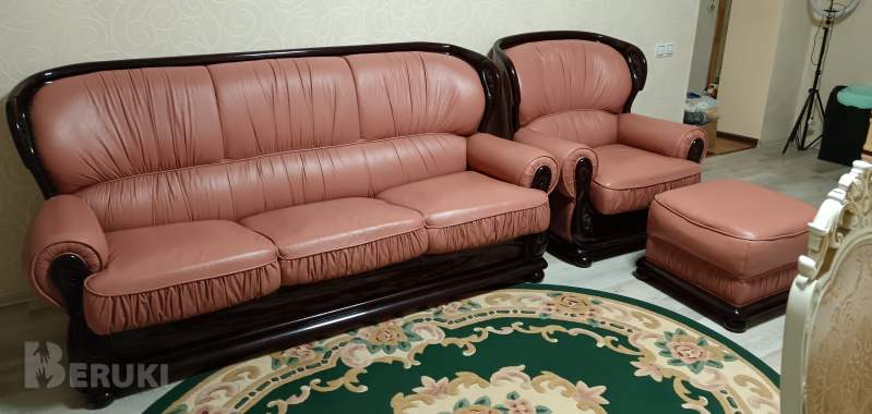 Диван кресло пуф итальянский