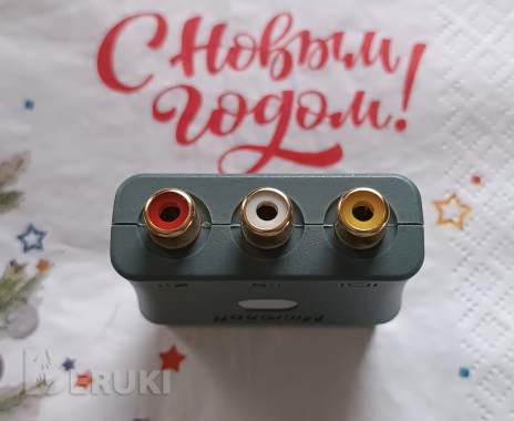 Кабель переходник av аудио видео тюльпаны мини usb 3