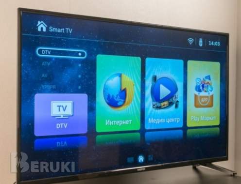 Smart телевизор harper 43" f0550ts wi-fi android 4 0