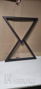 Подстолье x -образное в стиле лофт