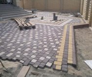Укладка тротуарной плитки