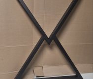 Подстолье x -образное в стиле лофт