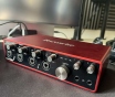 Звуковая карта Focusrite scarlett 18i8 usb c midi-интерфейсом 3-го поколения
