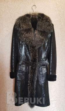 Новая премиальная дублёнка на овчине naveroj pelle 0