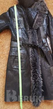 Новая премиальная дублёнка на овчине naveroj pelle 5