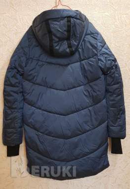 Тёплая, комфортная женская куртка с капюшоном glissade, размер 42 (xs) 1