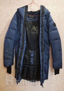 Тёплая, комфортная женская куртка с капюшоном glissade, размер 42 (xs) 2