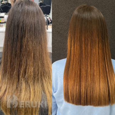 Реконструкция длины волос 1