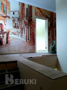 Поклейка обоев. 7