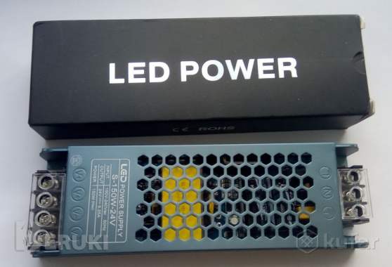 Блок питания led power s-150w-24v/6,25a/ размеры 160x50x20mm