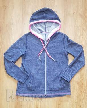 Худи / толстовка / кофта на замке c карманами немецкого бренда cecil, размер s 0
