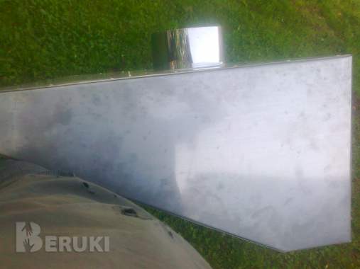 Жироуловители из нержавейки с поддонами и отводом жира 1