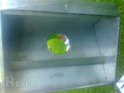 Жироуловители из нержавейки с поддонами и отводом жира 3