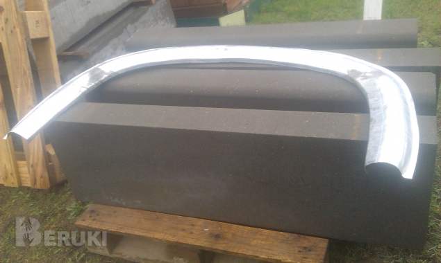 Арки, пороги на авто. Ремонт горловины 4
