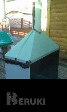 Вытяжной колпак из оцинковки и нержавейки 3