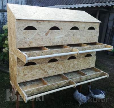 Гнезда для кур несушек. 2
