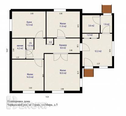 Продается дом в аг турец 35 км от мкад 0