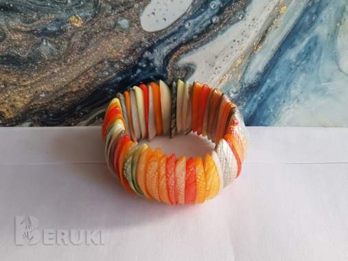 Винтажный браслет из натуральных ракушек в стиле y2k 1