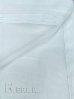 Тюль вуаль белая короткая 1