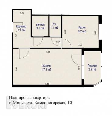 Продажа 1- комнатной квартиры в микрорайоне «каменная горка» по ул. Каменногорск 19