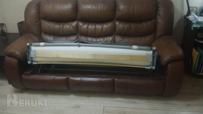 Кожаный диван 4