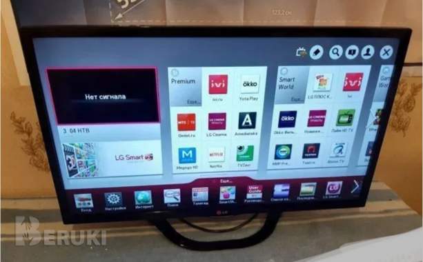 Телевизор со smart tv lg 32« ln570v 32» 1920x1080 100hz 6