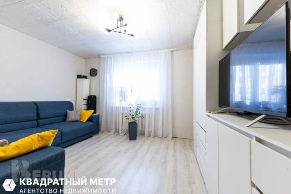 Продажа четырехкомнатной квартиры в аг. Сеница – 72,4 м кв 1