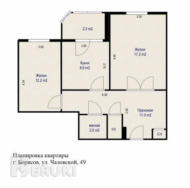 Продам 2-х комн. Квартиру 19