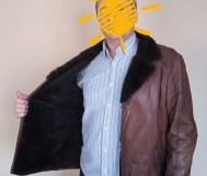 Зимняя статусная кожаная куртка от фирмы ares