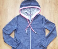 Худи / толстовка / кофта на замке c карманами немецкого бренда cecil, размер s