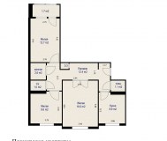 Продается уютная 3-ком, кв. Пр-т любимова