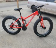 Скоростной алюминиевый фэтбайк снежный горный велосипед