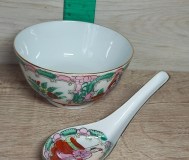 Пиала с ложкой