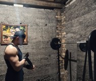 Штанга с блинами 66кг