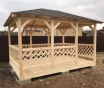 Беседки зоны барбекю