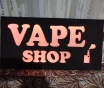 Вэйп шоп светодиодная рекламная вывеска