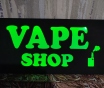 Вэйп шоп светодиодная рекламная вывеска