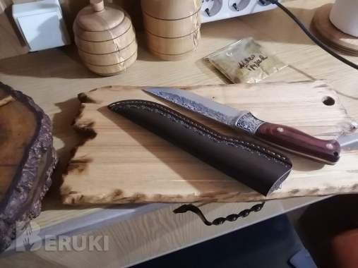 Новый кованый нож Якут 1