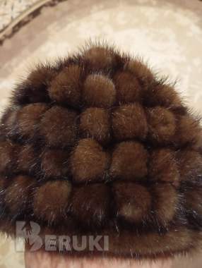 Шапка норковая