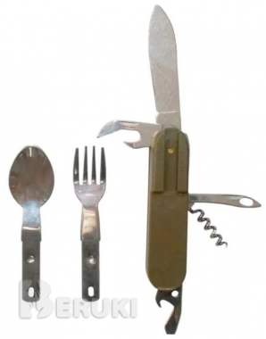 Набор столовых приборов походных