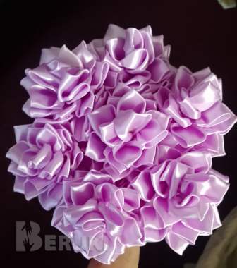 Букеты из ленты 1