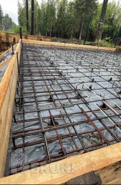 Фундамент армопояс отмостка 0