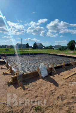 Фундамент армопояс отмостка 2