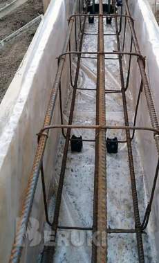 Фундамент армопояс отмостка 3