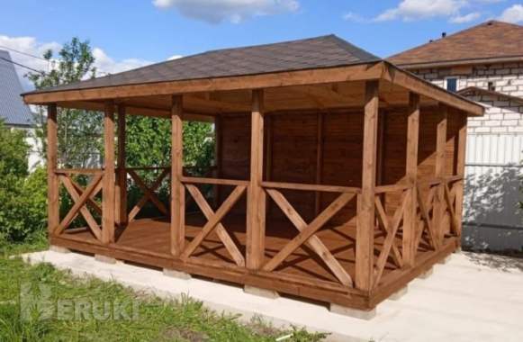 Беседки зоны барбекю 1