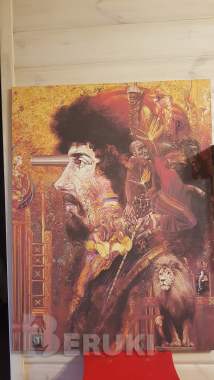 Репродукция сюрреалиста г. Скрипниченко ‭«Взгляд в д